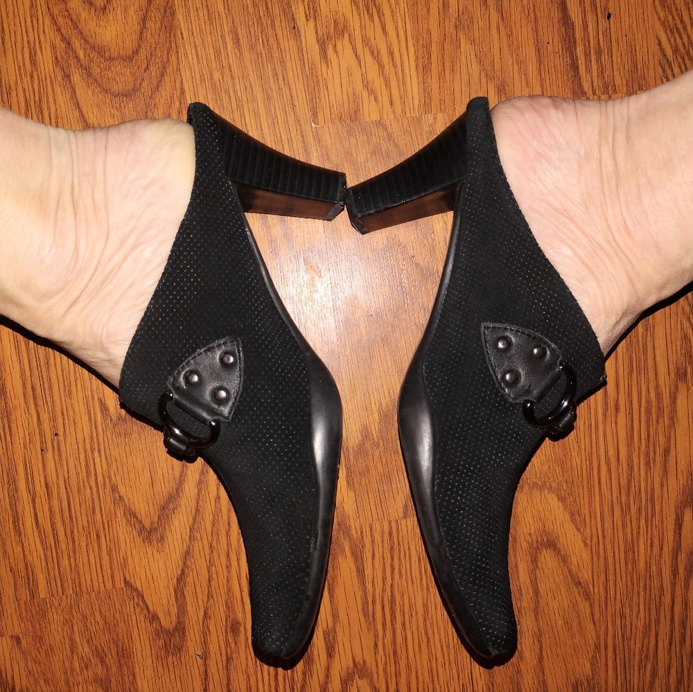 Aerosoles Black slide Heels#265